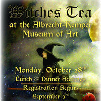 Witches Tea at the Albrecht-Kemper Museum of Art
