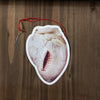 Stitched Heart Vinyl Sticker